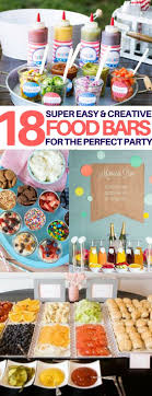 Especially when you live in a tiny place like ours. Wow I Love Food Bars And These Are The Most Creative Ones I Ve Seen Graduation Party Food Ideas Wedding F Party Food Bars Graduation Party Foods Bars Recipes