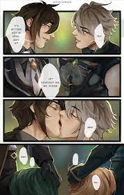 Yaoi porn comics Genshin Impact – Fruitful encounter. Pairing: Zhongli &  Kaveh & Alhaitham & Baizhu