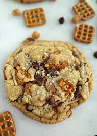 The recipe consists of pretzels, chocolate chips, and toffee bits for a great combination of. The Cooking Actress Sweet Salty Kitchen Sink Cookies Panera Copycat