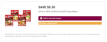 Celebrate the holiday with fresh spring veggies. Wegmans Mccormick Gravy Mix Only 0 20