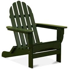 Durogreen Icon Forest Green Plastic Folding Adirondack Chair Tac8020fg The Home Depot Folding Adirondack Chairs Adirondack Chair Plastic Adirondack Chairs
