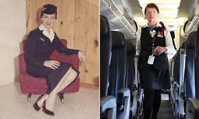 American airlines is the largest airline in the world. 81 Year Old American Airlines Flight Attendant Flying High Daily Mail Online