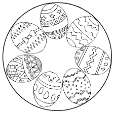 Mandala Eieren Ausmalbilder Ostern Mandala Malvorlagen Mandala Ausmalen