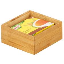 Ebay ordnungsbox von tcm tchibo für weihnachtsdeko. Zeller Ordnungsbox Bamboo 15 X 15 X 7 Cm Emako