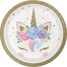 Mantel inspiratie, mantel inspiratie langwerpig zonder bliksem. Unicorn Bordjes 8 Stuks Eenhoorn Feestartikelen En Versiering Hieppp
