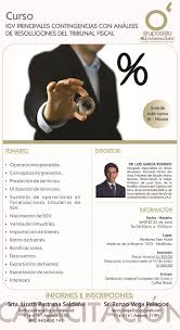 Curso Igv Principales Contingencias Con Analisis De Resoluciones Del Tribunal Fiscal Informes E Inscripciones 511 514 4141 Anexo 3126 Rpc 940 480 141