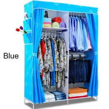 دولاب إيكيا كبير عواميد المونيوم وكفر ووتر بروف Wardrobe Rack Home Decor Furniture