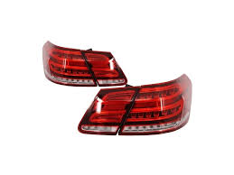 The tail lights had a reverse light in the centre and the door handles opened the doors by pulling sideways. Led Light Bar Taillights Suitable For Mercedes E Class W212 2009 2013 Conversion Facelift Design Red Clear