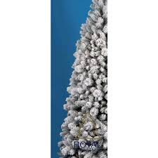 With its lush beauty, slim design, and dazzling height, the. Artificial Christmas Tree Montana Pp Pvc Flock Snow 5 5 Feet Natural Model Top Quality Mix Of Pp Pvc Material Covered With Snow Different Sizes Available