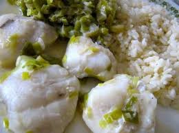 Dos De Cabillaud Fondue De Poireaux Et Riz Par Leti37 Une Recette De Fan A Retrouver Dans La Categorie Plat Principal Divers Sur Www Espace Recettes Fr De Thermomix Sup Sup