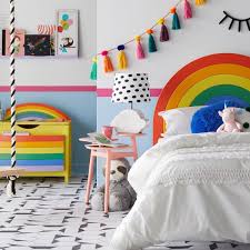 Rainbow Wood Headboard By Drew Barrymore Flower Kids Walmart Com Walmart Com In 2020 Kids Bedroom Decor Kid Room Decor Rainbow Room