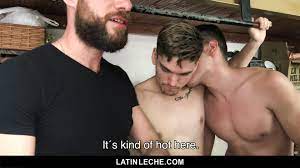 LatinLeche - Hairy Latin Hunk Has Bareback Sex With Two Young Studs -  BoyFriendTV.com