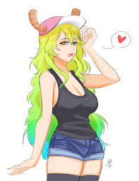 Chas' Art Blog — Quetzalcoatl fanart (Kobayashi-san Chi no Maid...