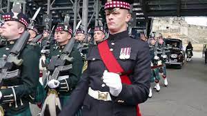 Before black, they wore military uniforms, either green or brown, or camouflage when it became popular. The Black Watch Camo Vs Dress Uniform 4k Uhd Youtube
