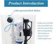 Goddessmoon Toilet Dual Flush Valve Replacement Kit ...