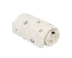Ikea Size White Fitted Sheet Printed With Stars Baby Girl Boy Bedroom Textile For Ikea Baby Cot Ikea Baby Baby Cot Printed Baby Blanket