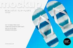 Sandals Slippers Flip Flop Mockup Psd Templates Texty Cafe Mockup Template Free Mockup Psd Template Free