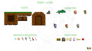 Mehr als 3000 spiele kostenlos zum spielen oder online spielen Free Pixel Art Game Assets Complete Pack