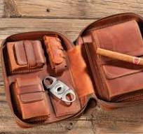 Cigar Case - Personalized Cigar Holder, Travel Humidor With ...