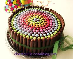 Gateau D Anniversaire Pour Les Grands Enfants Smarties Fingers Chat Touille Gateau Anniversaire Enfant Gateau Anniversaire Gateau Smarties
