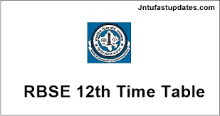Cbse board date sheet for class 10th and 12th is always most waited amongst students. Rbse 12th Time Table 2021 Released Rajasthan Board 12th Date Sheet Arts Science Commerce
