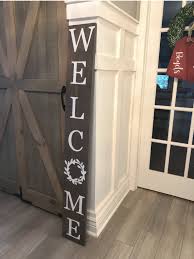 Welcome Sign Outdoor Welcome Sign Front Door Welcome Etsy In 2021 Welcome Signs Front Door Outdoor Welcome Sign Porch Welcome Sign