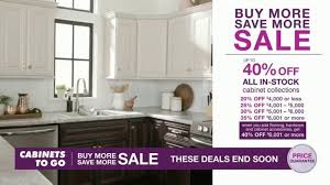 Learn more about the dream home's elegant interiors and at cabinets to go, we are here for you at all times and for all of your cabinet needs. Cabinets To Go Buy More Save More Sale Tv Commercial Special Financing Ispot Tv