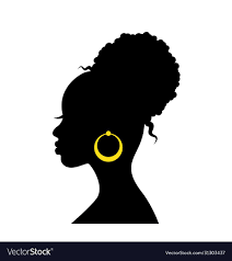 Maybe you would like to learn more about one of these? Afrohvost Download A Free Preview Or High Quality Adobe Illustrator Ai Eps Pdf And High Resolution J Black Woman Silhouette Silhouette Head Black Silhouette