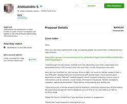Data entry cover letter sample for upwork. So You Want To Create Winning Cover Letters On Upwork Read This