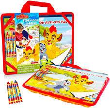 You don't have to just rewatch the episodes over and over, how about printing disney junior coloring pages or making a craft? Amazon Com Disney Shop Lion Guard Lap Desk Activity Set For Kids With Case Coloring Book Sticker Book Games Puzzles And More Travel Lapdesk Pack Toys Games