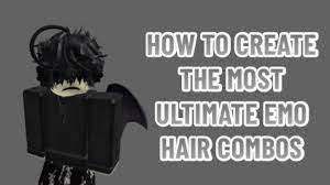 HOW TO CREATE THE MOST ULTIMATE EMO HAIR COMBOS! | EMO HAIR COMBOS ROBLOX | ROBLOX  EMO HAIR COMBOS - YouTube