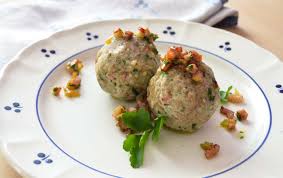 Speckknodel Mampfness Rezept Knodel Lebensmittel Essen Speck