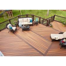 Fiberon Horizon 1 In X 5 1 4 In X 16 Ft Ipe Grooved Edge Capped Composite Decking Board 56 Pack Outdoor Living Deck Deck Designs Backyard Deck Design