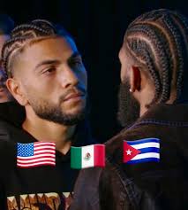 Qué te parece la cara de Raymond Muratalla en su cara a cara con el cubano  Andy Cruz? Vaya pelea tenemos aquí en Las Vegas entre el campeón,  Muratalla, y el retador,