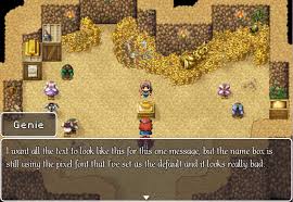 Did that for ace but vx's main is. Yanfly Name Box Change Font Rpg Maker Forums