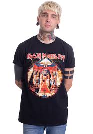 The legacy of the beast european tour will now take place in the summer of 2022. Iron Maiden Powerslave Lightning Circle T Shirt Impericon Com De