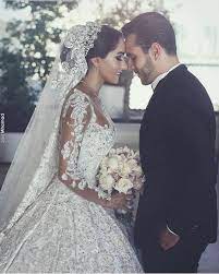 Instagram Wedding Dresses Beaded Wedding Gowns Arab Wedding