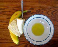 وصفة كيراتين من قارئات الصفحة مؤل فة من الموز والبيض banana hair mask hair mask homemade
