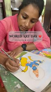 World Art Day, 2024 ❤️, Are you an Artist or Art-lover? 🤗, #worldartday  #worldartday2024 #artlover🎨 #pattachitraart #pattachitrapainting  #odiaartist