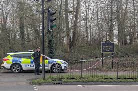 Tragedy as teen boy stabbed to death in woodland near park in market town as murder probe launched