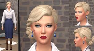I gave Judith Ward a makeover in 3 different styles! : r/Sims4