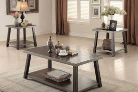 Enjoy free shipping on most. 3 Pc Coffee And End Table Set Grey Espresso Umf4207