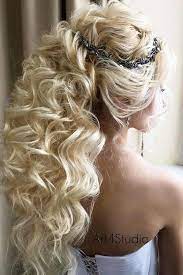 41 Best Hairstyles For Weddings And Prom Night Curly Wedding Hair Hair Styles Long Hair Styles