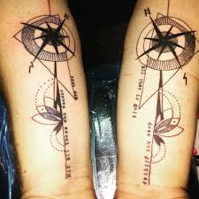 You say you got my name on your tattoo. Tattoo Uploaded By Lorne Gaum My Own Design Brought To Life All That Is Gold Does Not Glitter Not All Who Wander Are Lost Compass And Geometric Lotus With Stippling 782890 Tattoodo