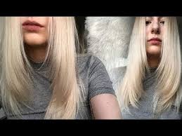To properly accentuate an angled hairstyle, usually the short side is no longer than chin length. How To Cut Face Framing Layers At Home Youtube