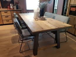It's a simple idea that works as well today as it did when farmers home furniture was founded. Habufa Farmer And Farmland Oak And Metal Tables Against The Grain Furniture