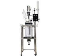 MXBAOHENG 20L Glass Reactor Jacketed Double Layer Glass ...