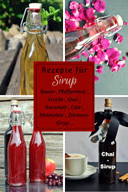 Sirup Karamellsirup Pfefferminzsirup Rum Cocktail Rezepte