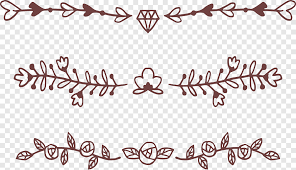 Romantic flowers and hearts images. Hearts And Flowers Line Hand Drawn Romantic Flower Vine Segmentation Line Angle Text Png Pngegg