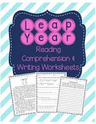 Leap Year Reading Holiday Reading Comprehension Reading Comprehension Passages Leap Year